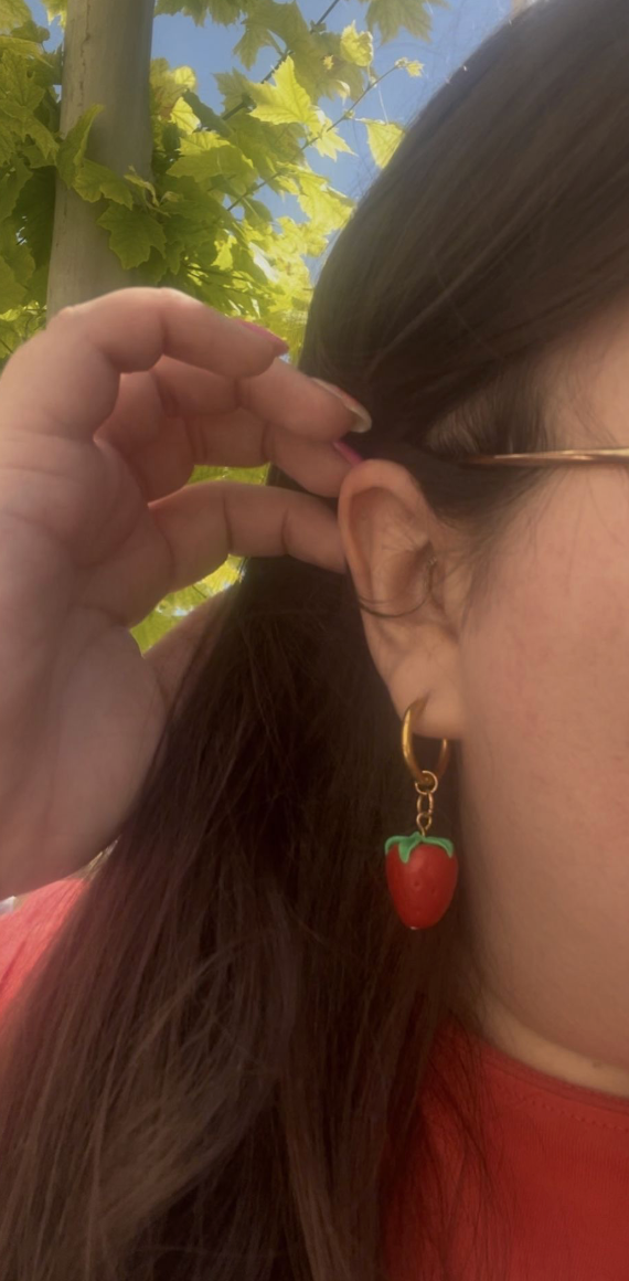 Pendientes charm - Fresitas