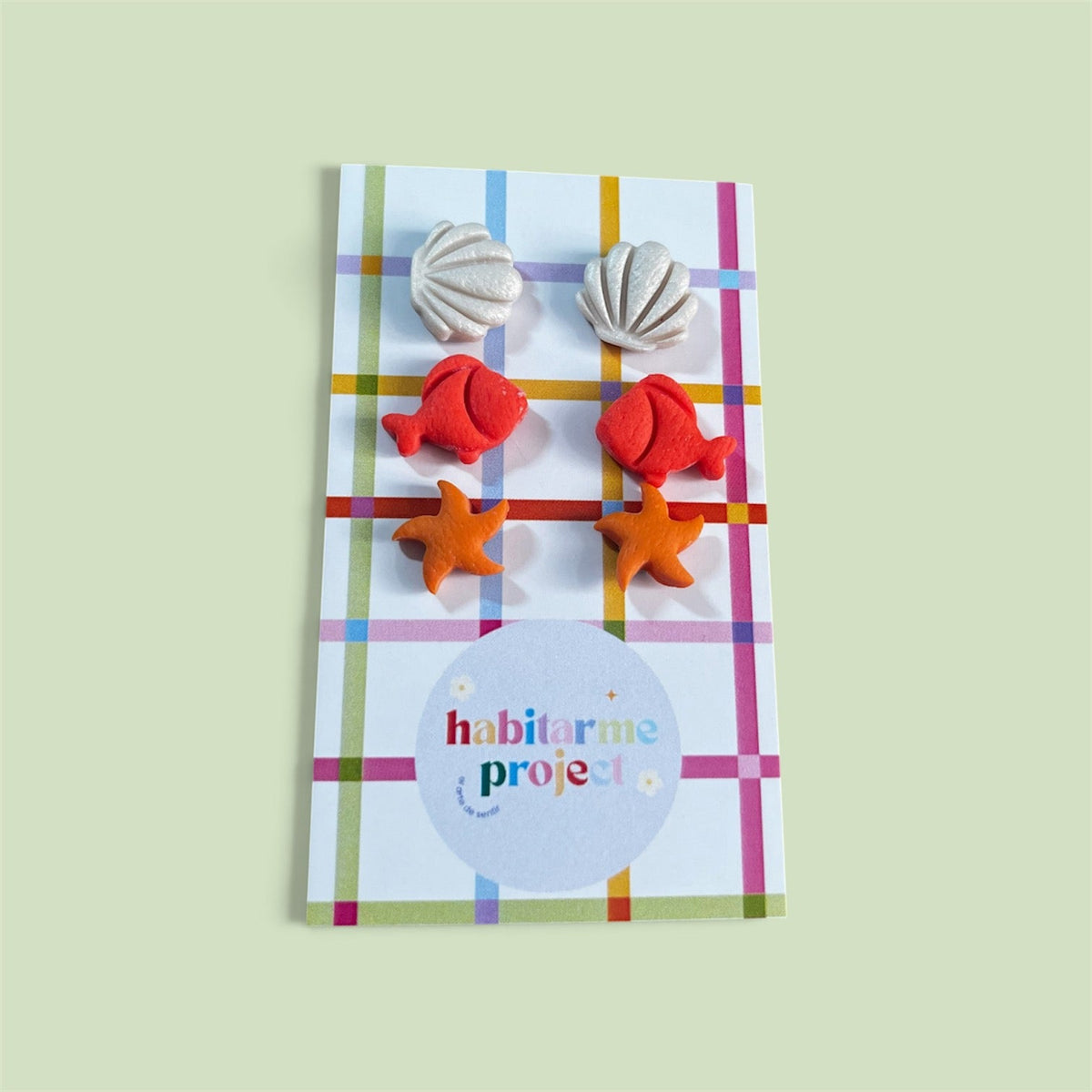Pack pendientes mini - Recuerdos del mar (3 pares) (REBAJAS)