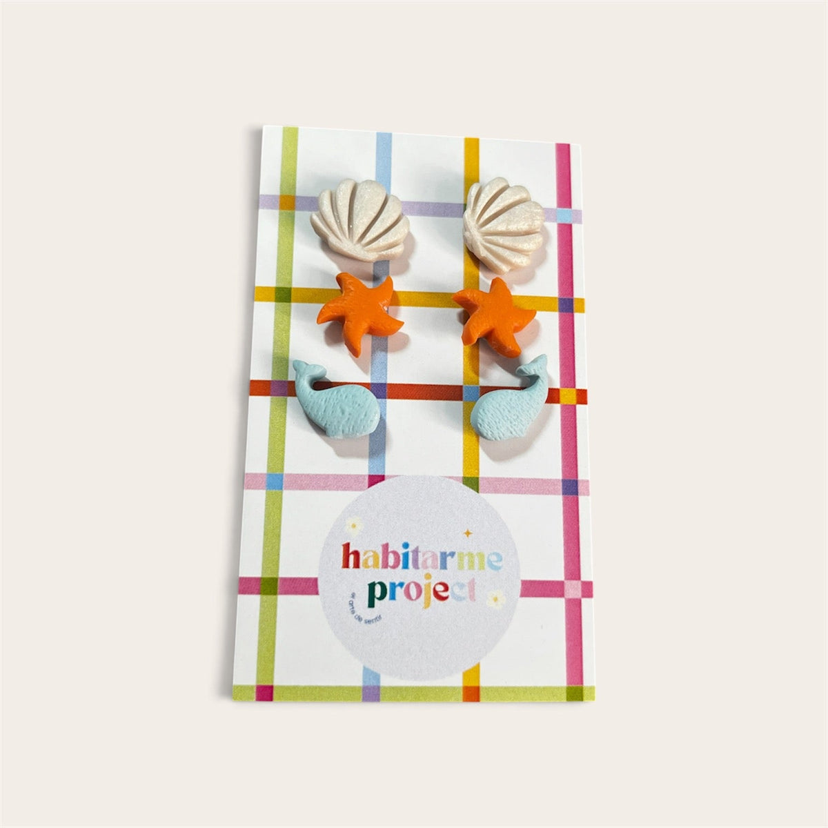 Pack pendientes mini - Recuerdos del mar (3 pares) (REBAJAS)