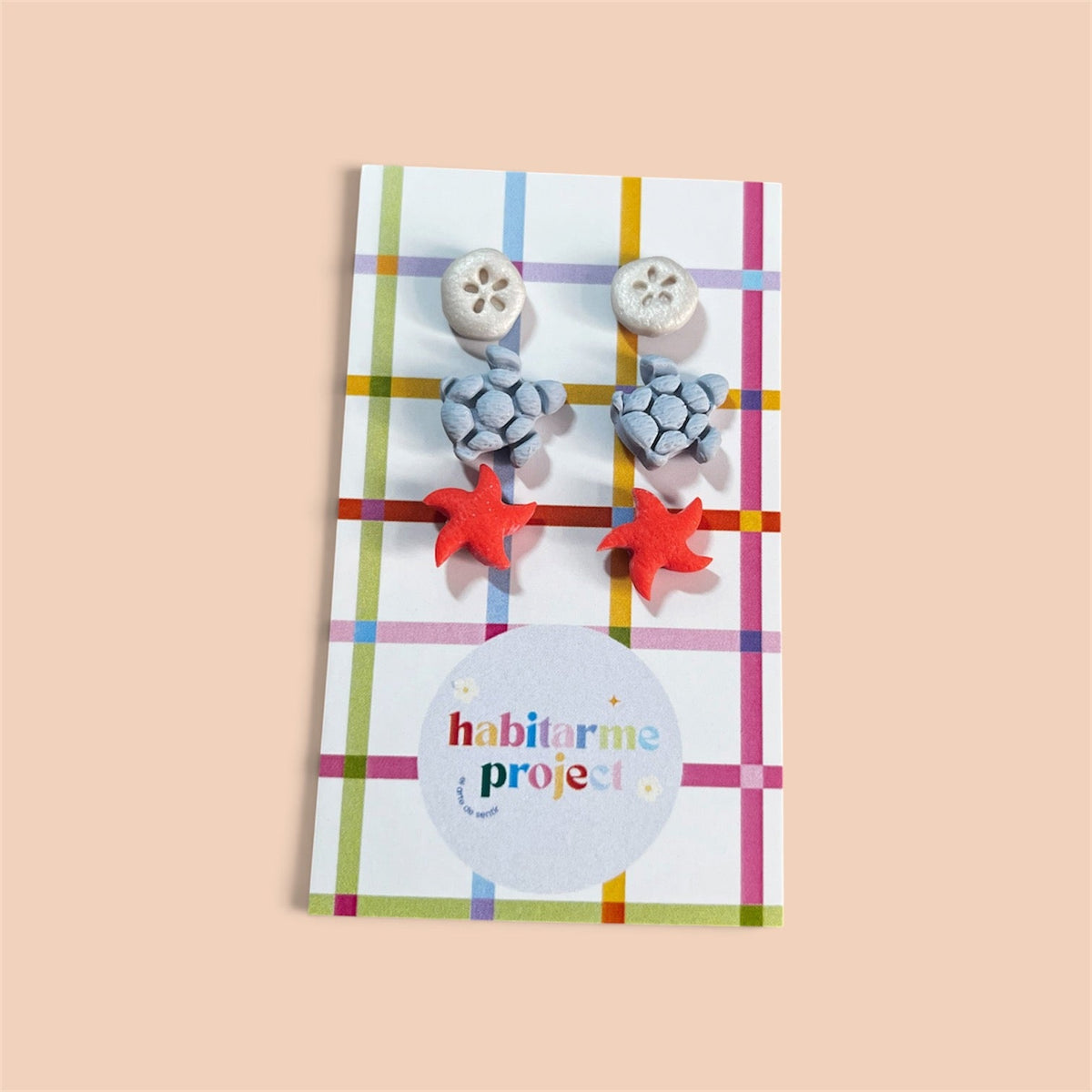 Pack pendientes mini - Recuerdos del mar (3 pares) (REBAJAS)