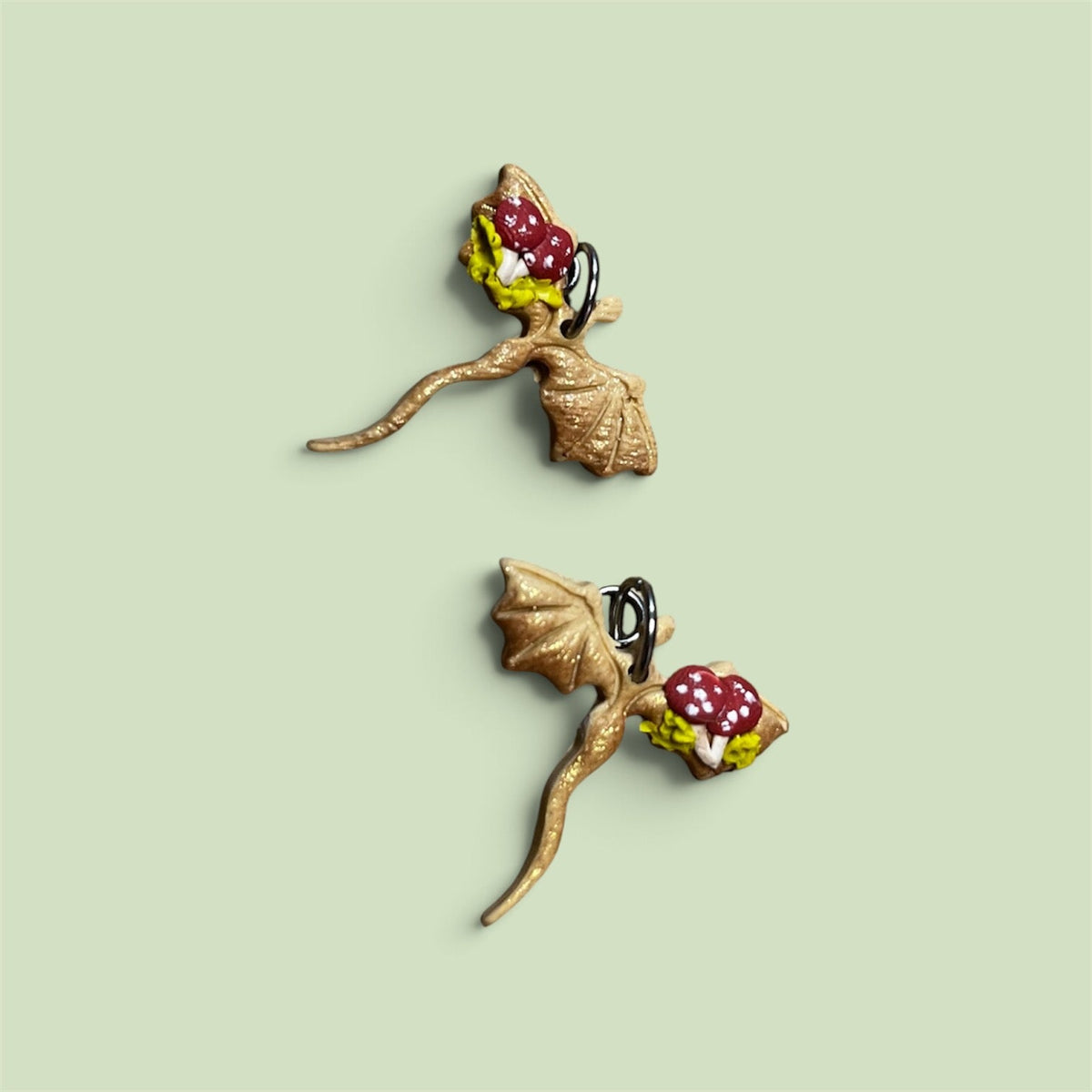 Pendientes charm - Los guardianes del bosque 02